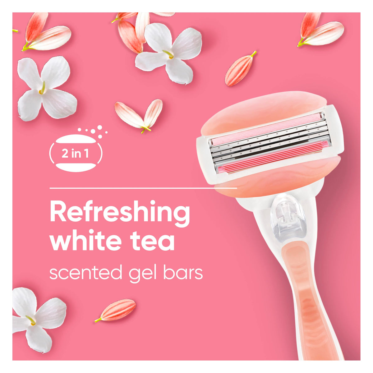 Razor 1 Handle + 4 Blade Refills F2536