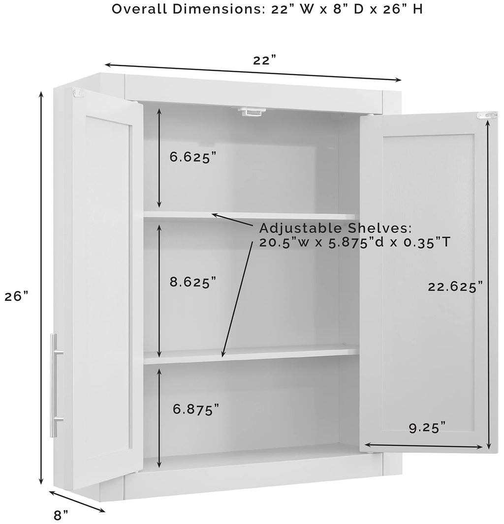 Wall Mount Medicine Cabinet L365