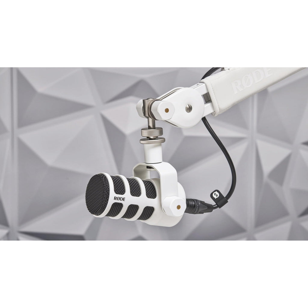 White Cardioid Dynamic Broadcast Microphone Pair J216