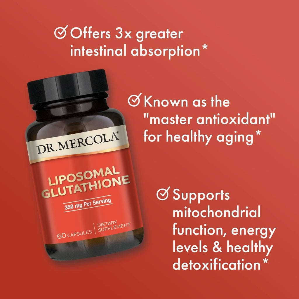 Liposomal Glutathione 350 mg 60 Capsules K251459