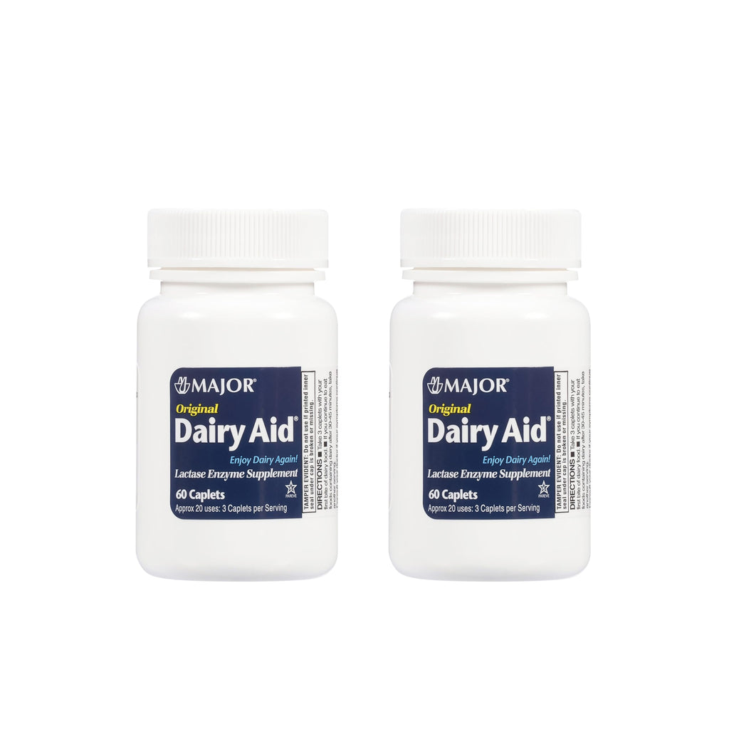 Lactase Enzyme Supplement 60 Caplets 2 Pack S424