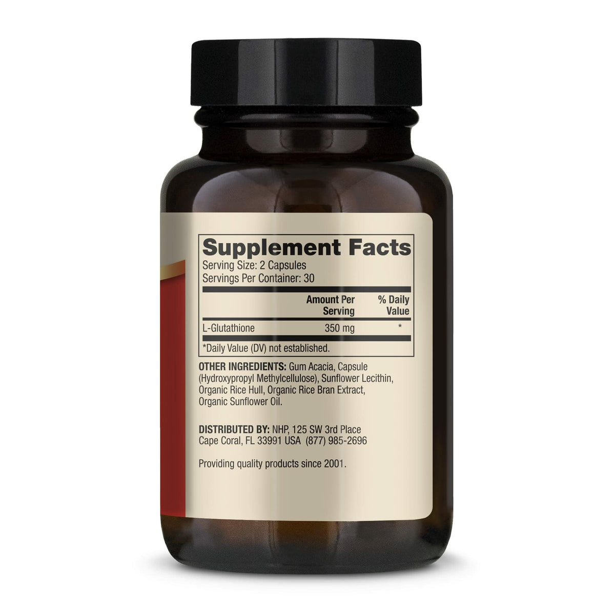 Liposomal Glutathione 350 mg 60 Capsules K251459