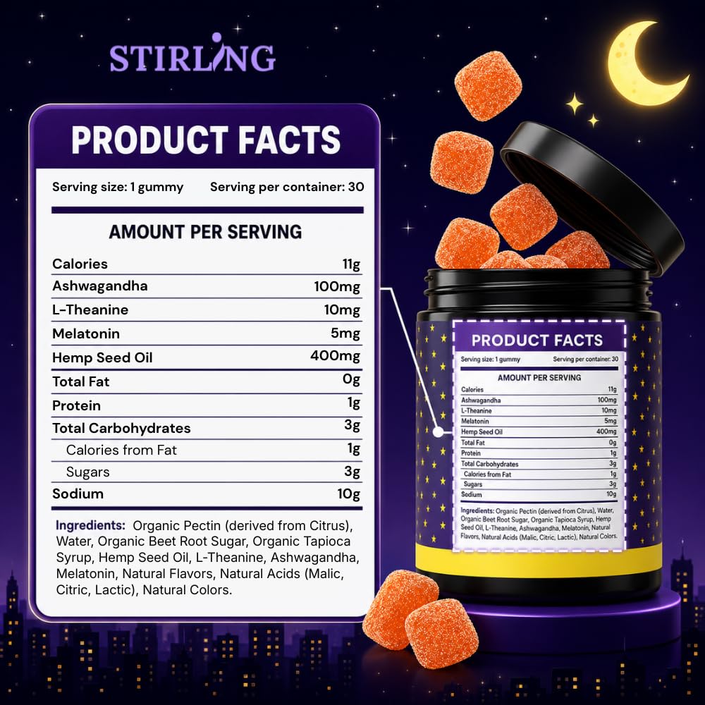 Hemp Sleep Gummies E14672