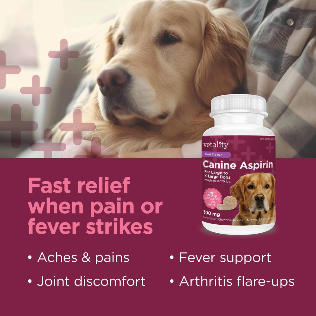 Canine Aspirin 120 ct V240113