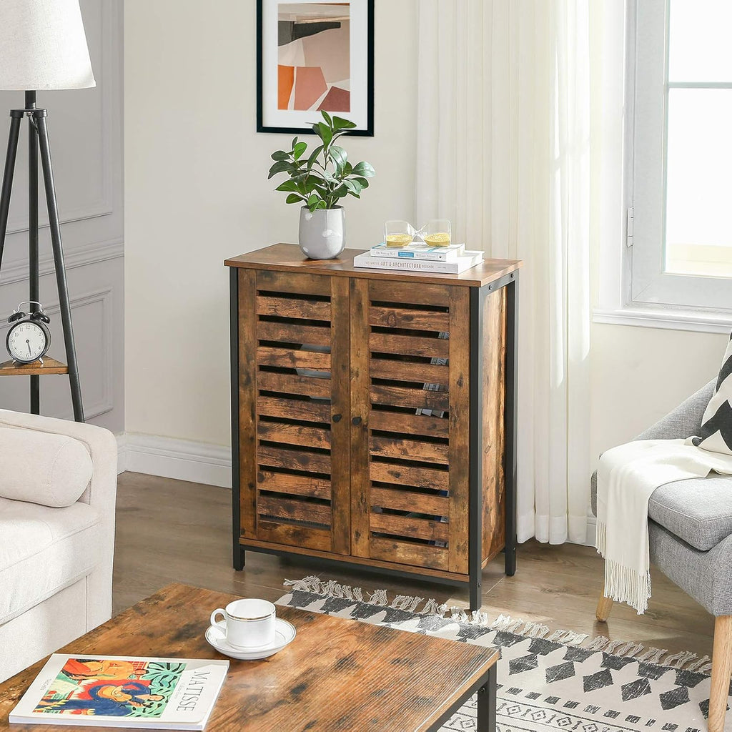 Rustic Brown Storage Cabinet V764