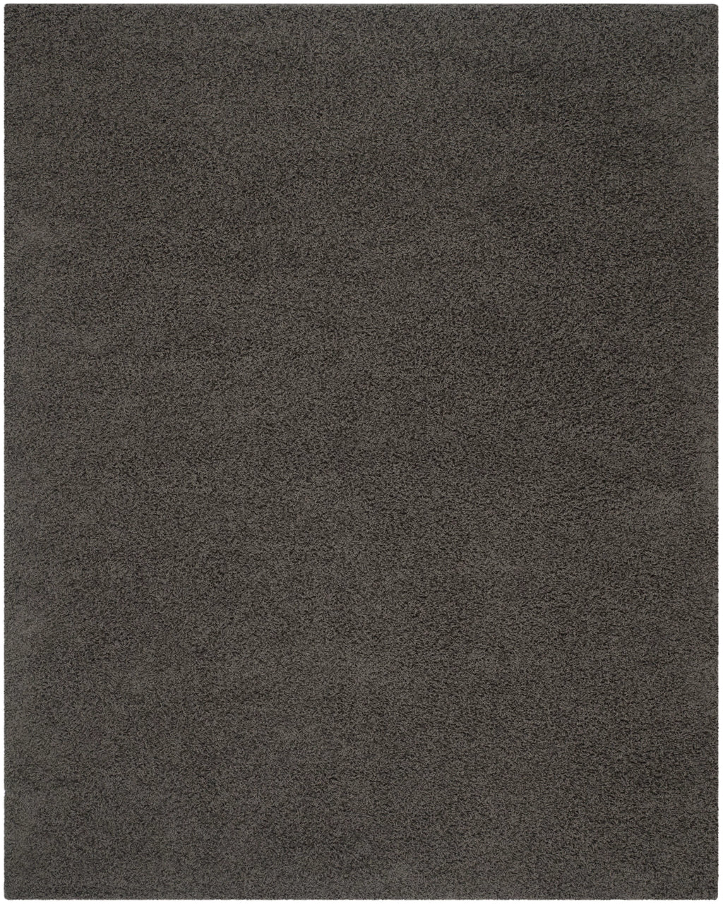 Dark Grey 9' x 12' Shag Area Rug U1264