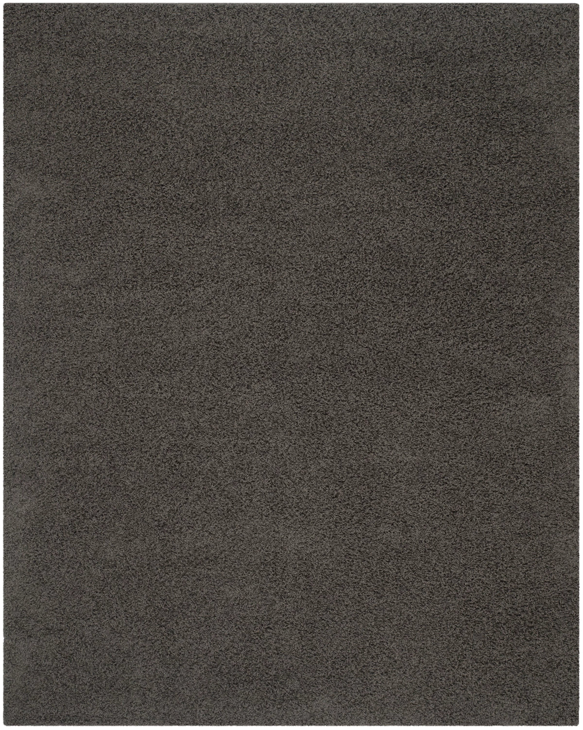 Dark Grey 9' x 12' Shag Area Rug U1264