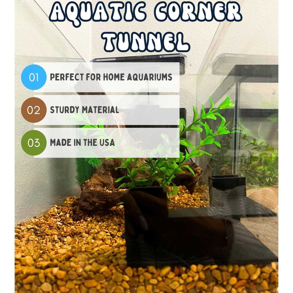 Aquarium Underground Tunnel Fish & Shrimp Hideout J523193