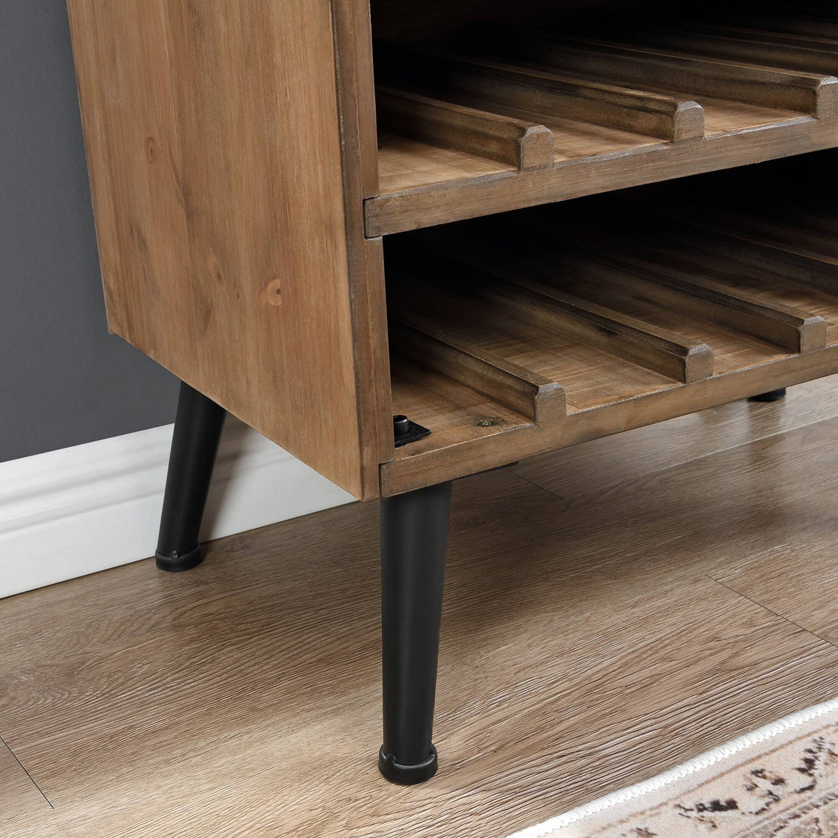 Brown Wood Bar Cabinet U973342