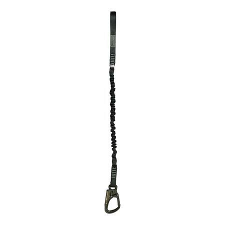 4ft 48 inchx1 inch Internal Bungee Elastic Sling Lanyard with Dual Locki Q4394