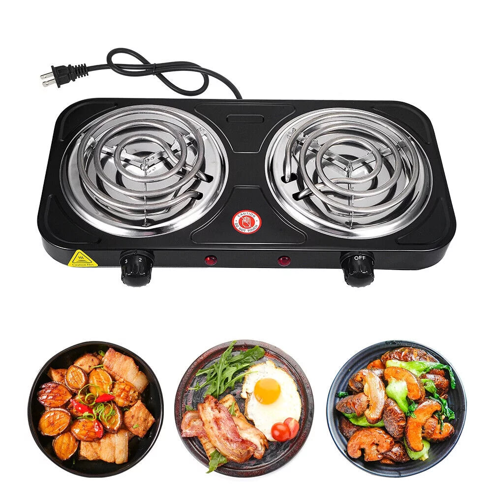 Double-burner Electric Hot Plate X5457