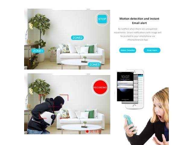 8CH 1TB NVR 1080p Wireless Security Camera System G9440