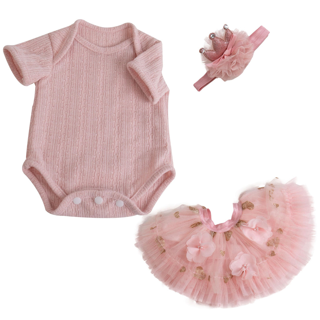 Pink Baby Doll Clothes 17-20 Inches S591