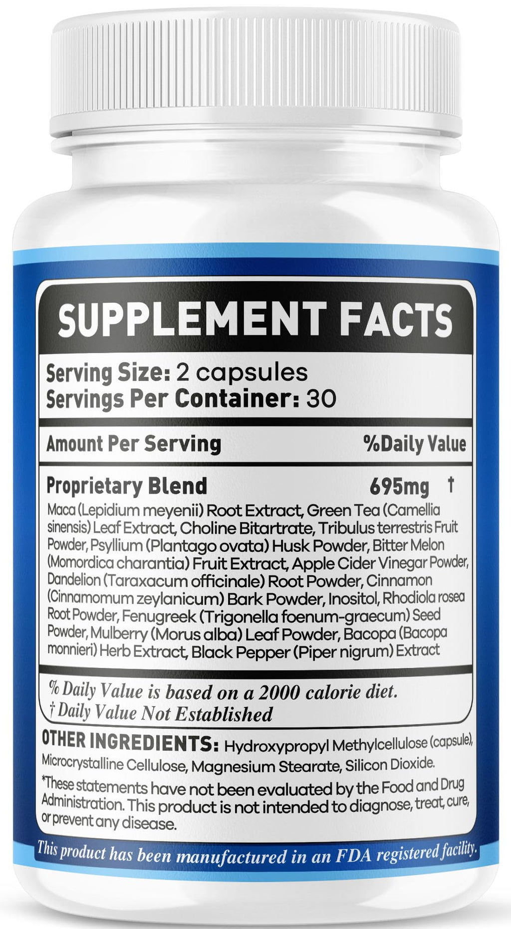 120 Capsules Memory Support Pills G9158