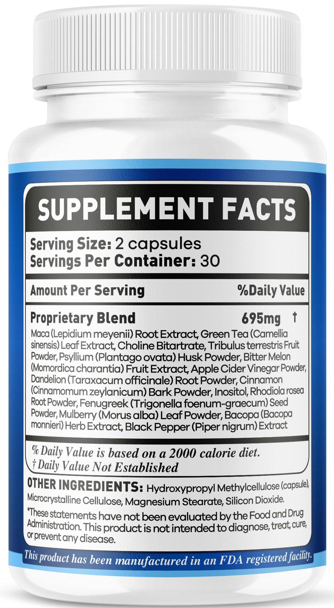 120 Capsules Memory Support Pills G9158