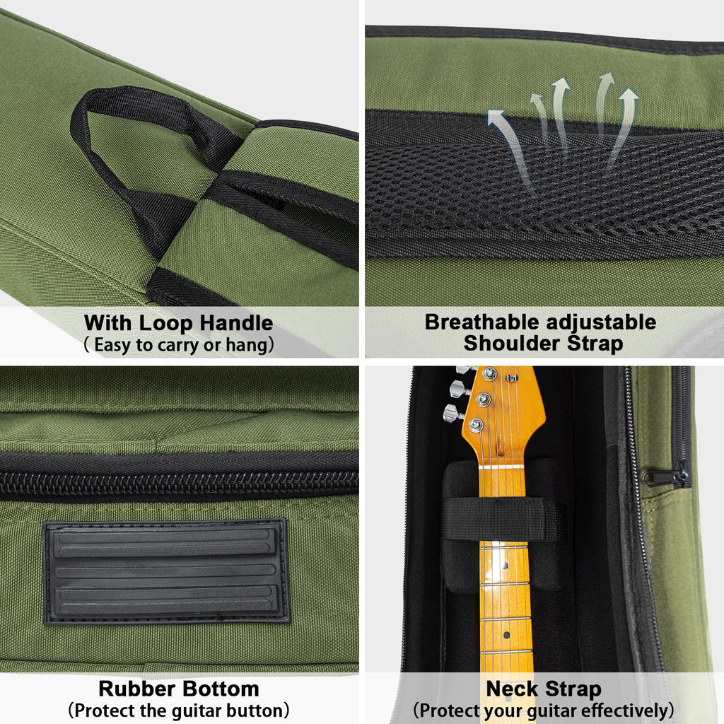 Electric Guitar Bag with 3 Pockets Z4781