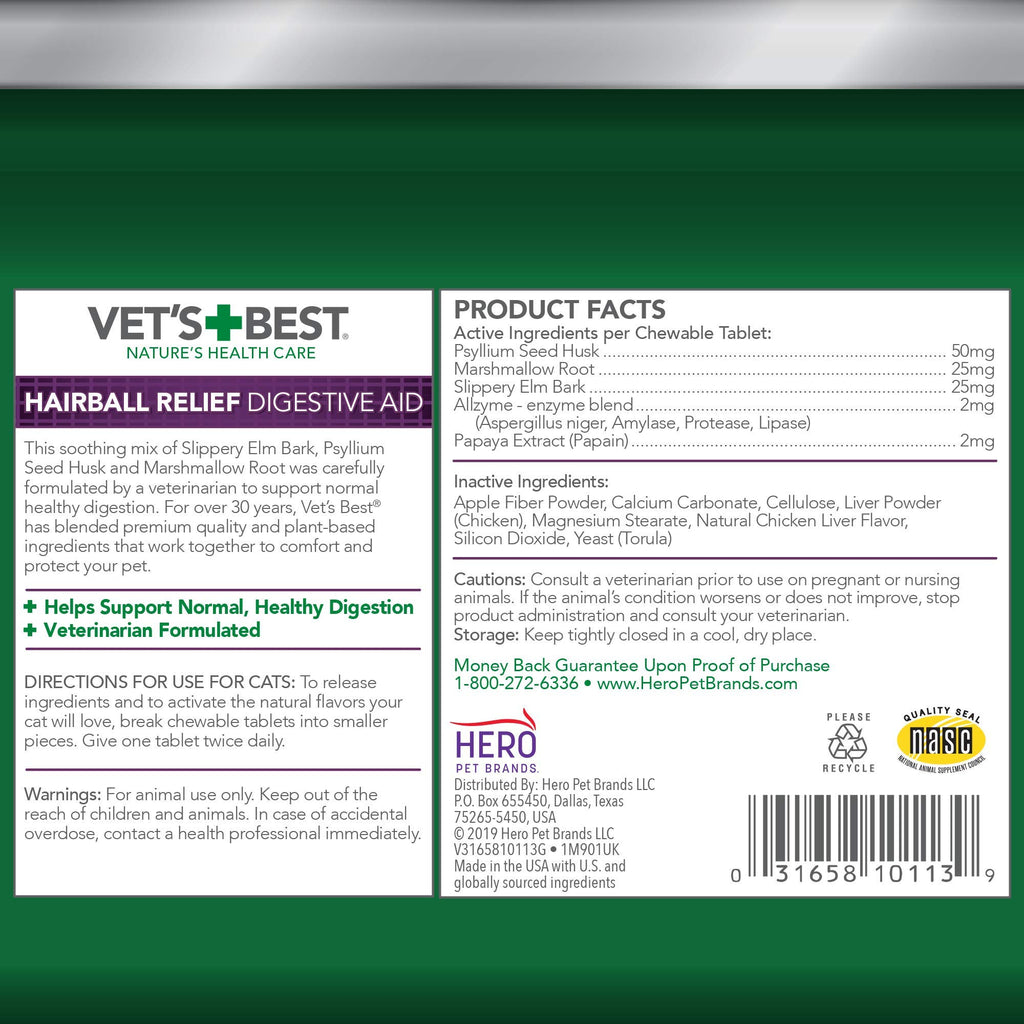 180 Count Chewable Tablets Digestive Aid M810