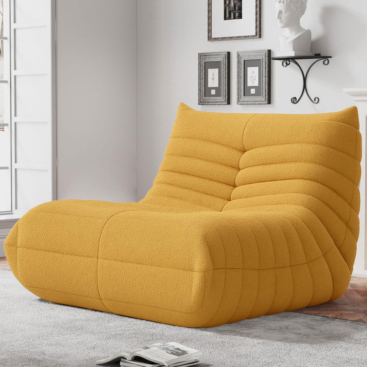 Giant Bean Bag Chair with Memory Foam Z417
