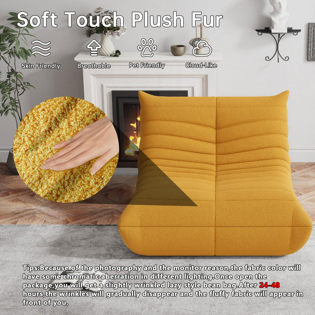 Giant Bean Bag Chair with Memory Foam Z417