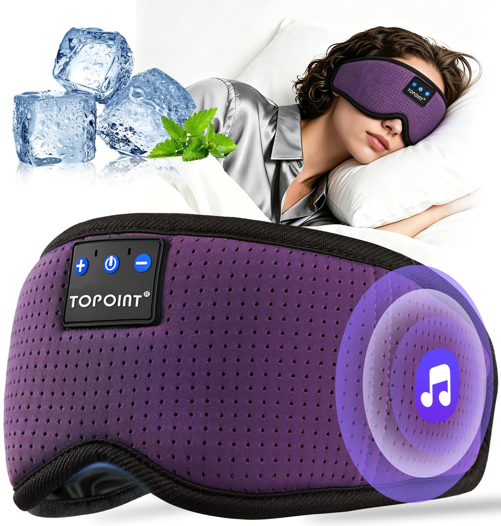Silk Bluetooth Sleep Mask with Headphones F96312