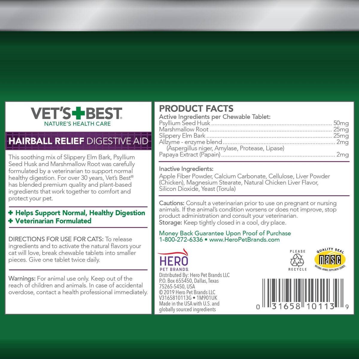 180 Count Chewable Tablets Digestive Aid M810