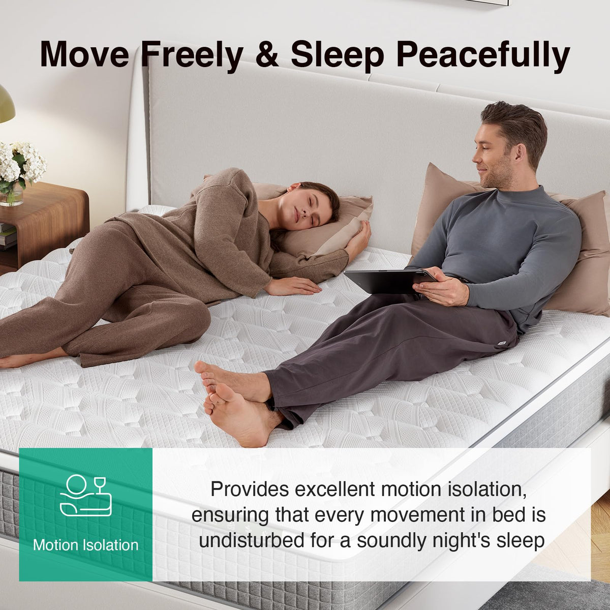 12 Inch Full Size Hybrid Gel Memory Foam Mattress Z9990