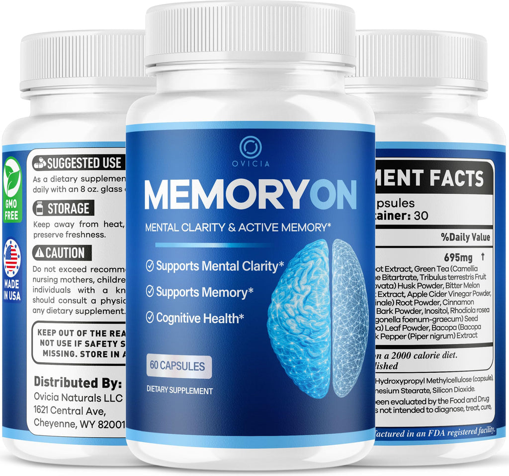 120 Capsules Memory Support Pills G9158