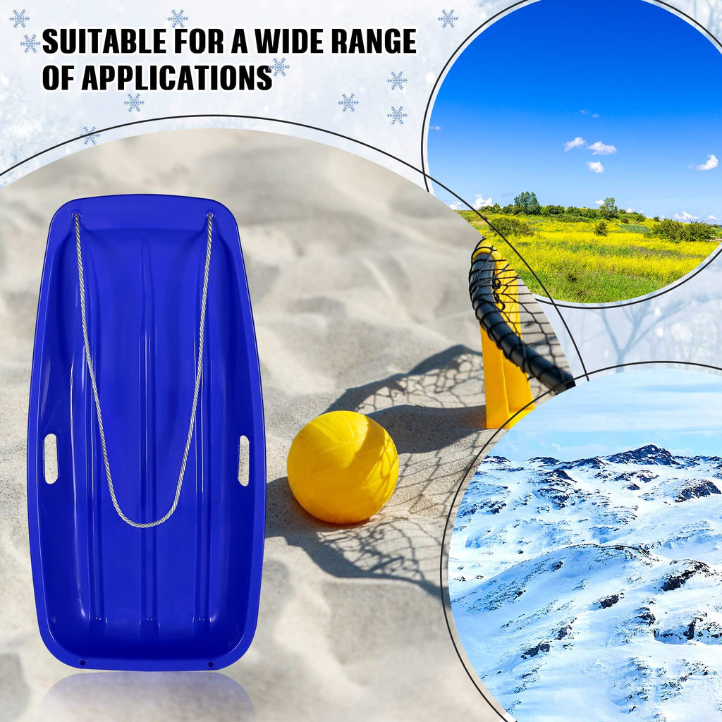 6 Pcs 35 in Plastic Snow Sled H194