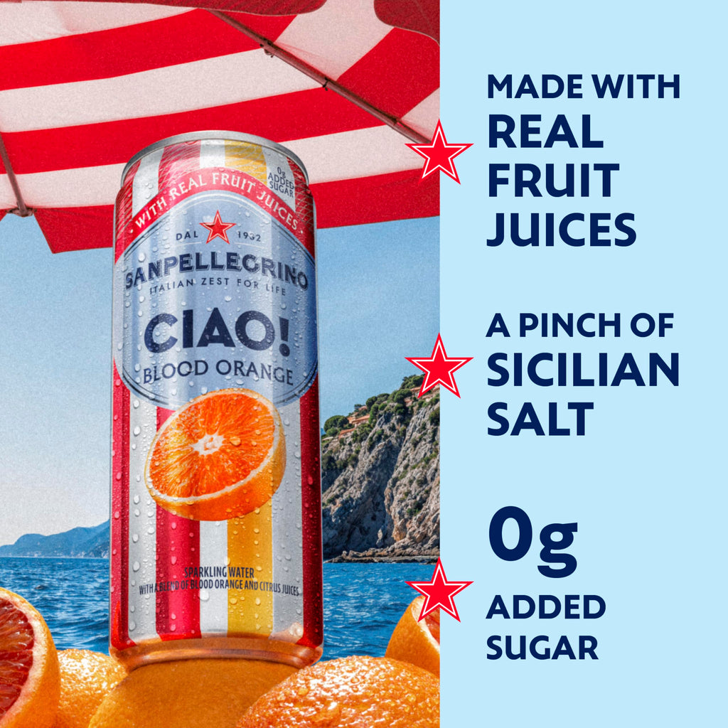 Blood Orange Sparkling Water 24 Pack B325