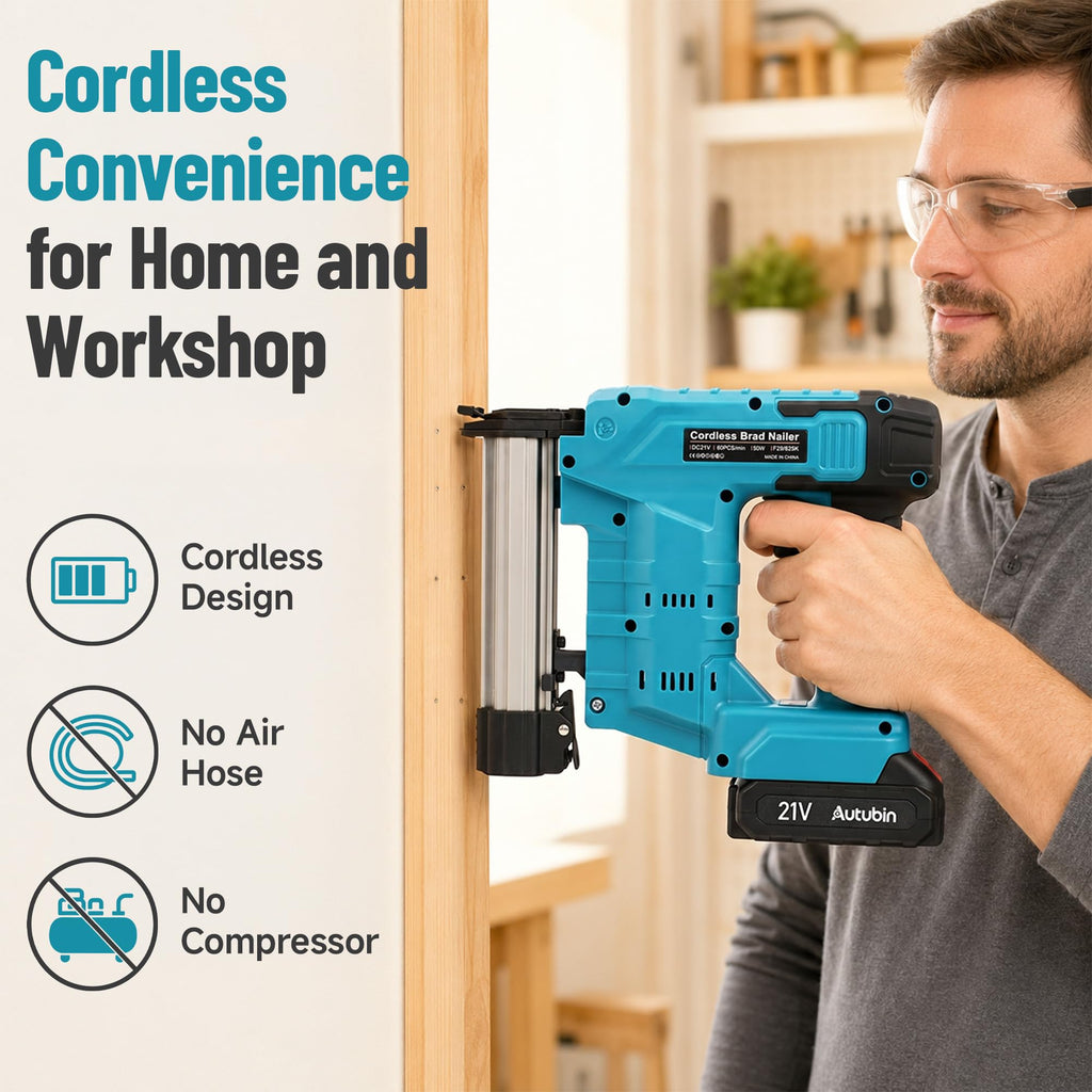 Cordless Electric Nail Gun V3447