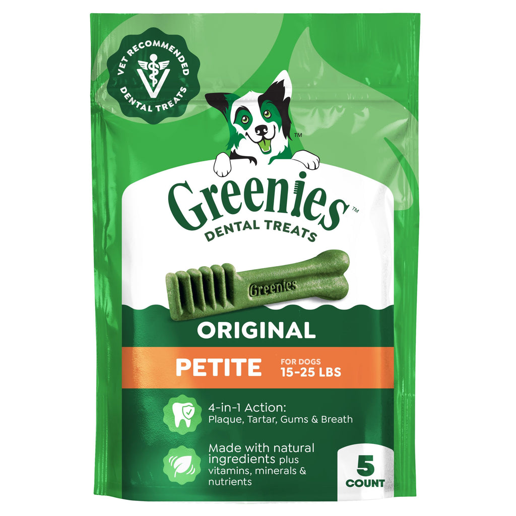 Natural Dental Dog Treats 5 Count Y51689