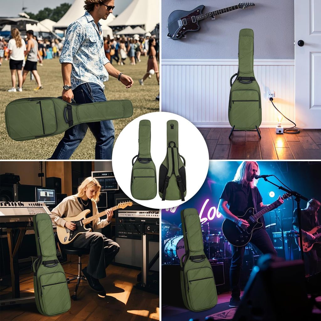 Electric Guitar Bag with 3 Pockets Z4781