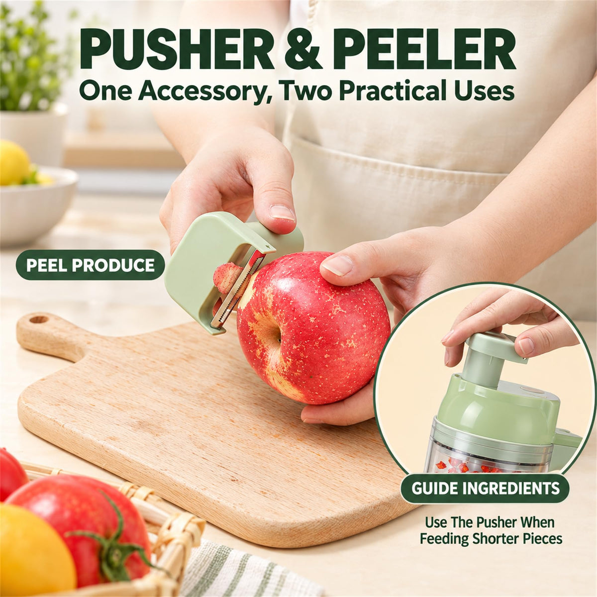 5-in-1 Handheld Electric Vegetable Cutter V4159