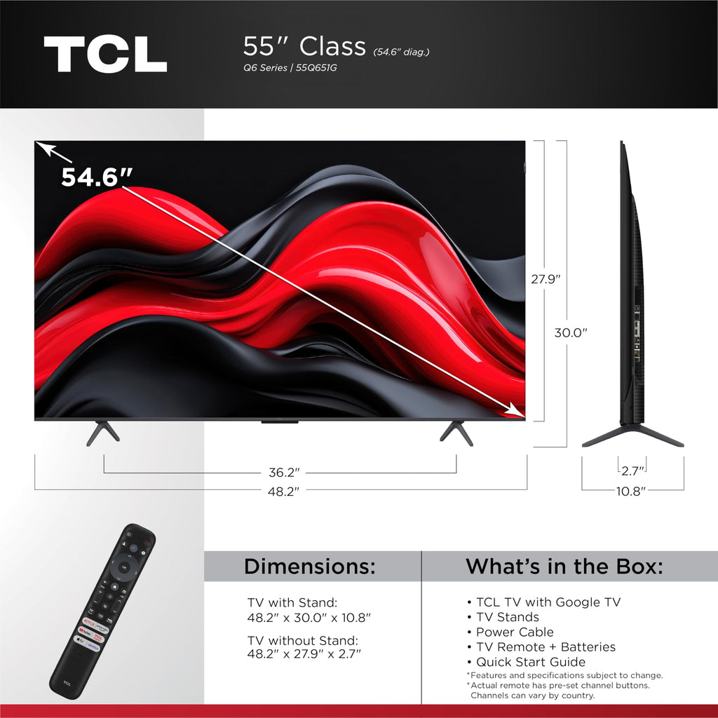 55-Inch QLED 4K UHD Smart TV Z360671