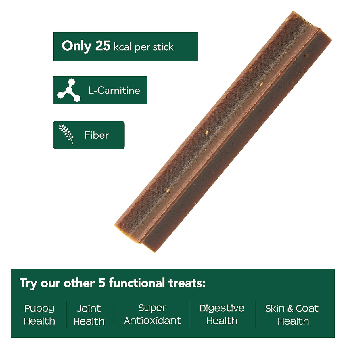 Grain-Free Dental Chew Sticks for Small Dogs, 6.2 oz Z6546