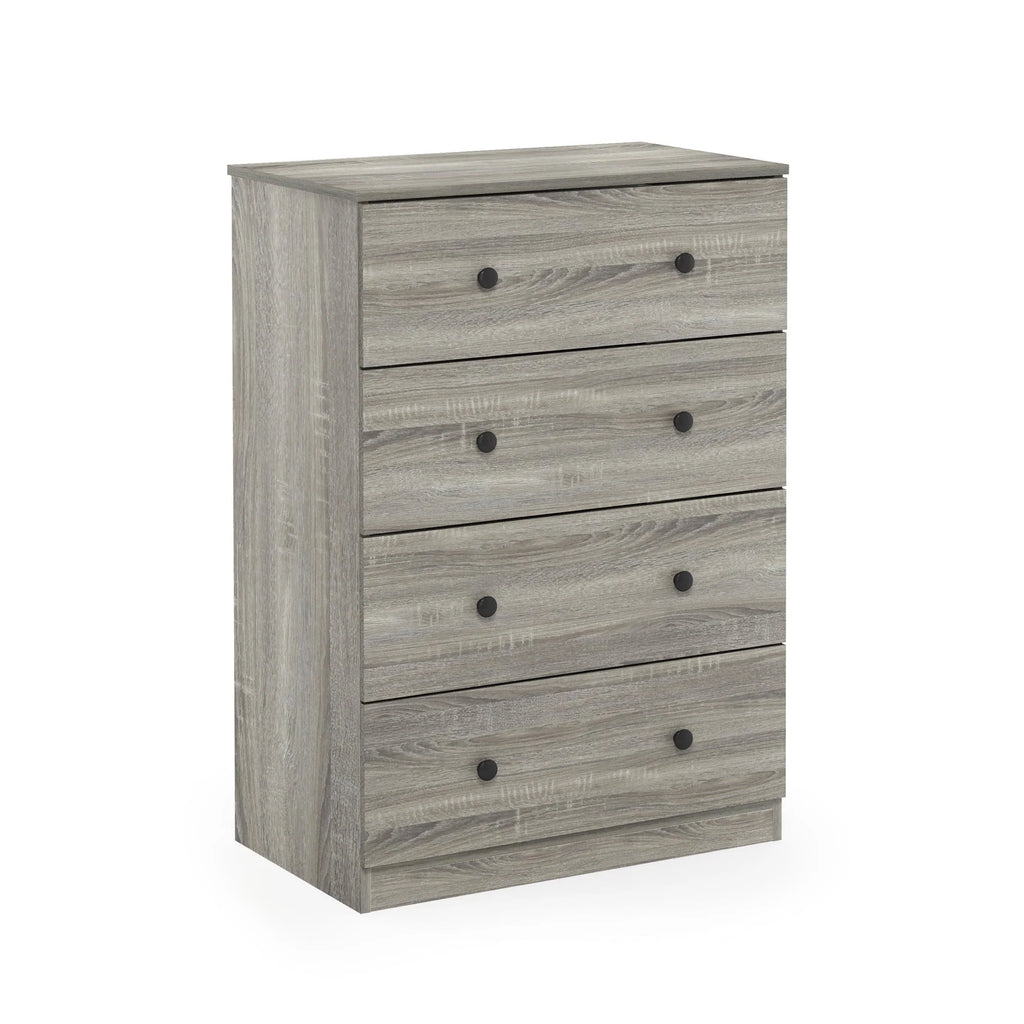 4 Drawer White Dresser P7642