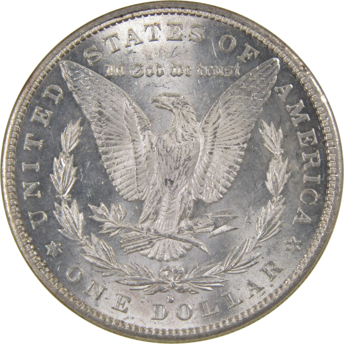 90% Silver Uncirculated Morgan Dollar Y84445