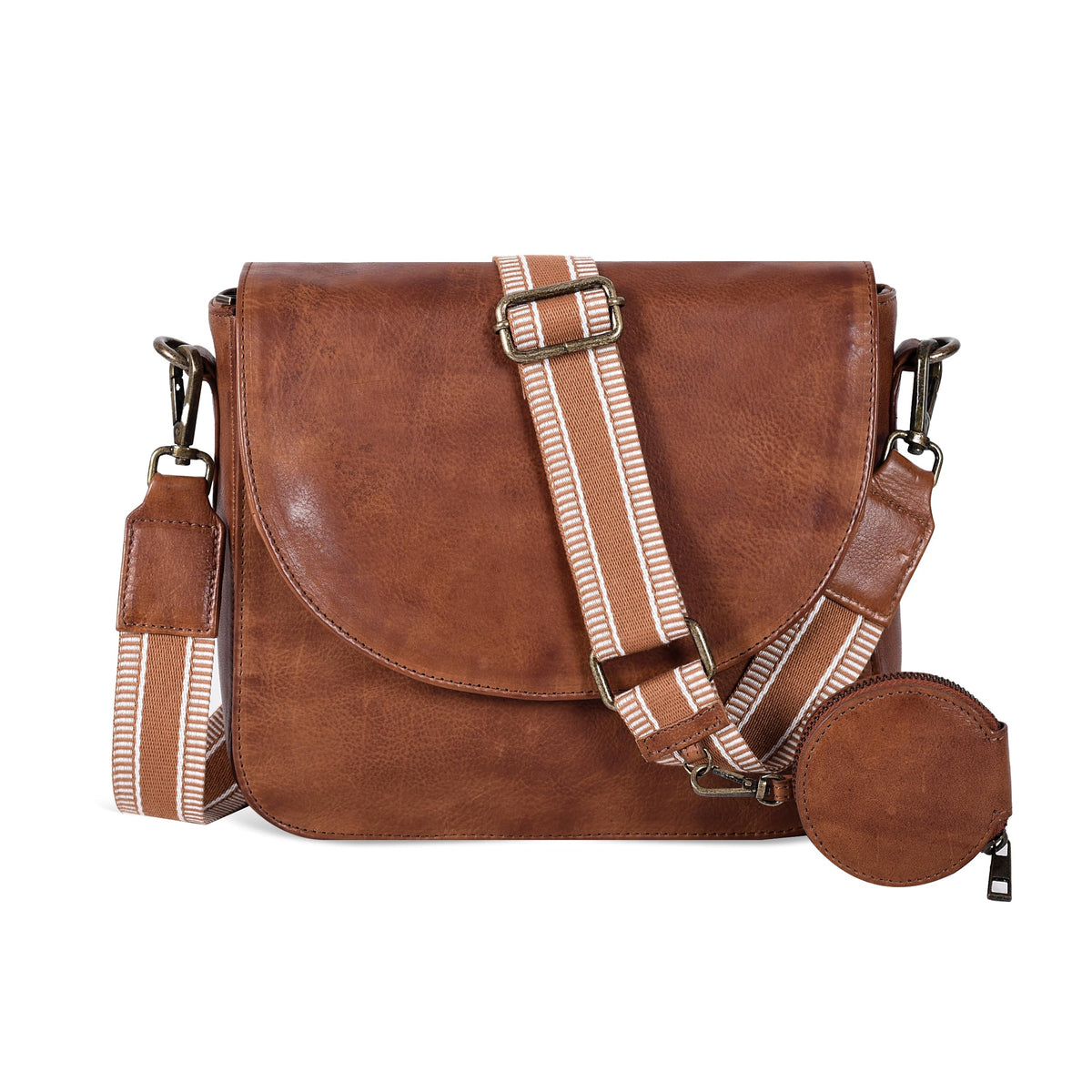 Genuine Leather Crossbody Bag G536867
