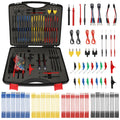 110 Pcs Automotive Circuit Test Lead Kit with Black Carrying Case S140