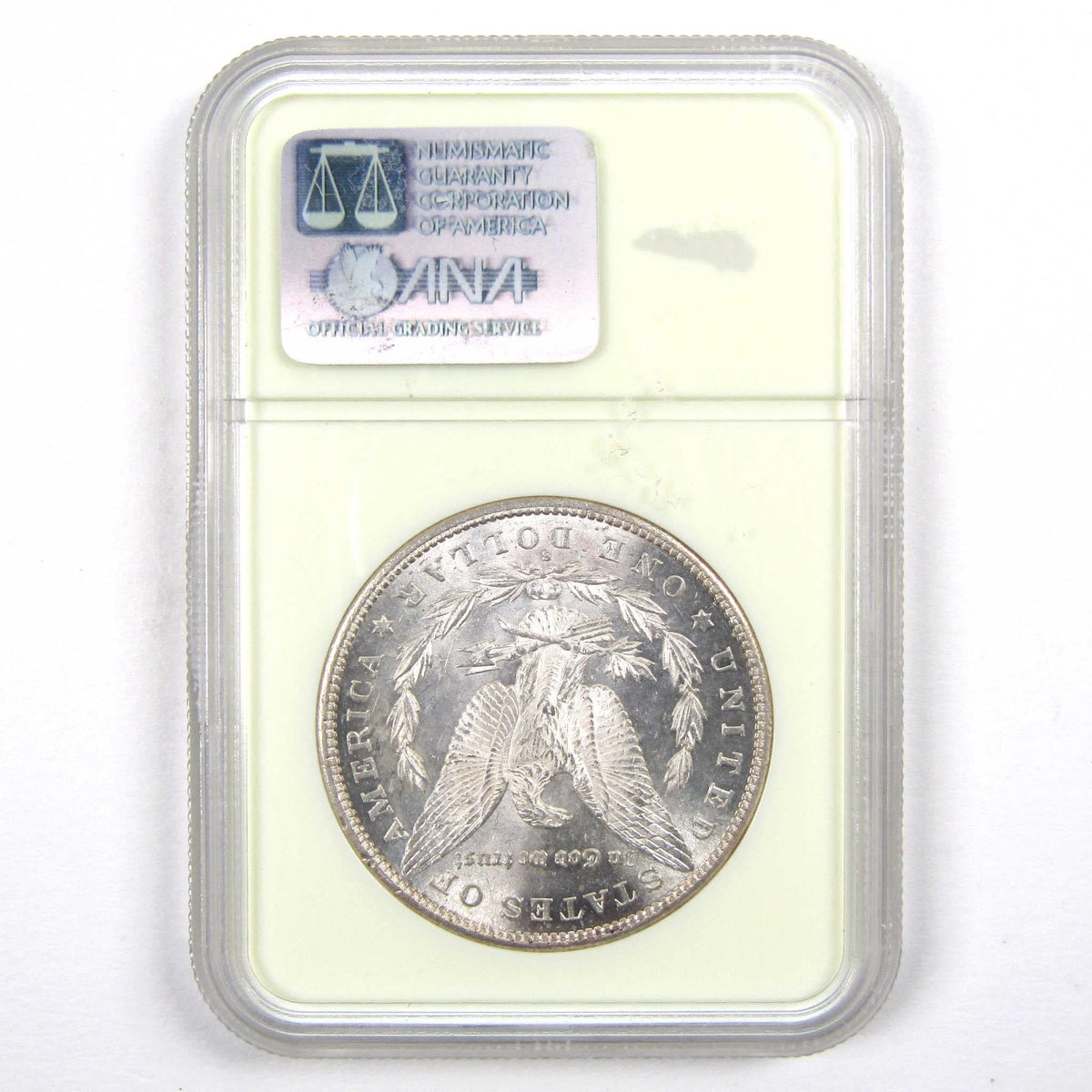 90% Silver Uncirculated Morgan Dollar Y84445