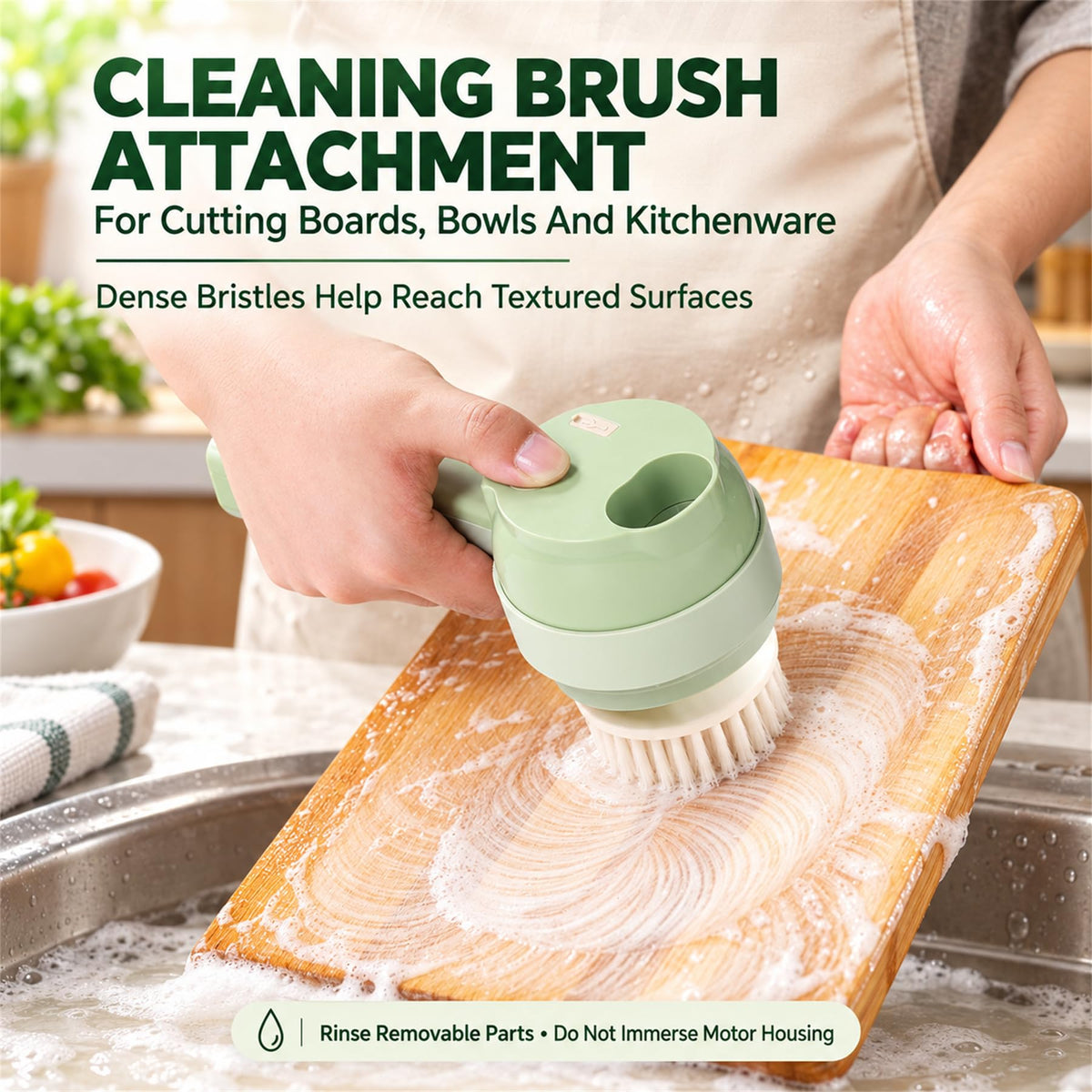 5-in-1 Handheld Electric Vegetable Cutter V4159