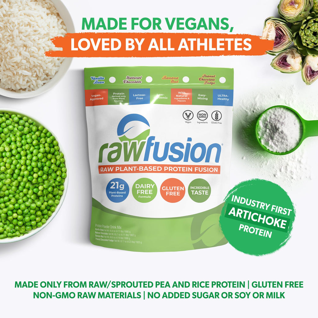 Vegan Protein Powder Vanilla Bean 60 Servings W147