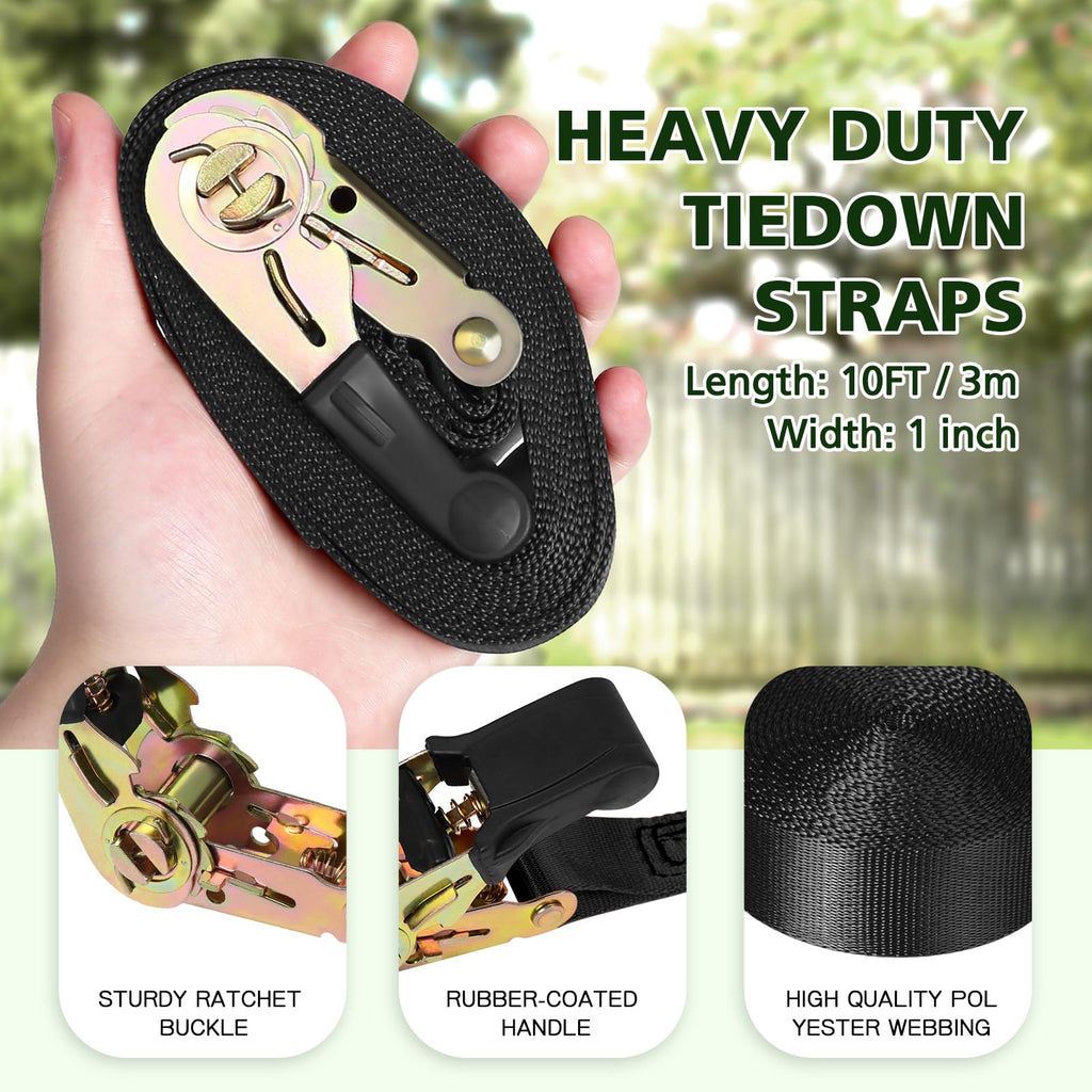 20 Tree Climbing Holds with 6 Ratchet Straps V49567