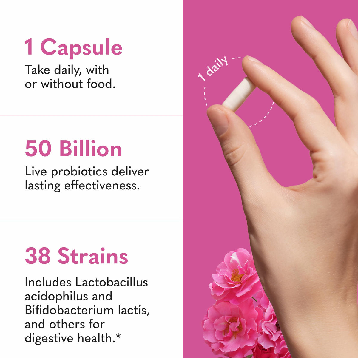 Probiotics Vaginal Care 50 Billion CFU M467