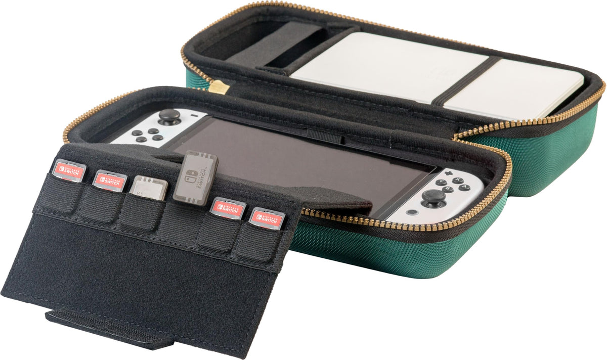 Green System Case for Nintendo Switch or OLED O162