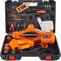 12V Electric Scissor Car Jack 3 Tons with Impact Wrench J858