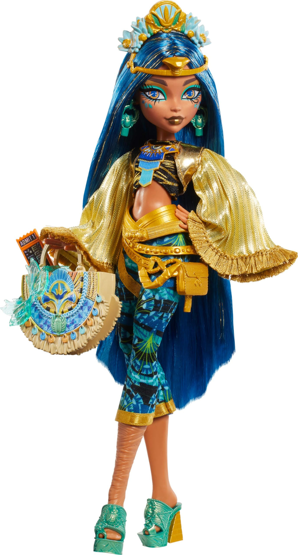 Monster High Doll with Glam Outfit & Accessories D18545