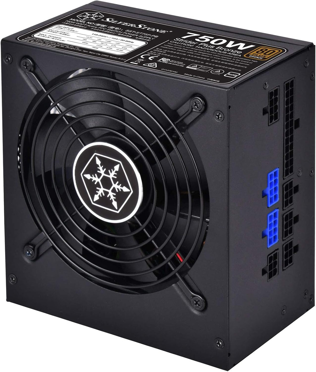750 Watt ATX Power Supply 80 Plus Bronze Modular V70217
