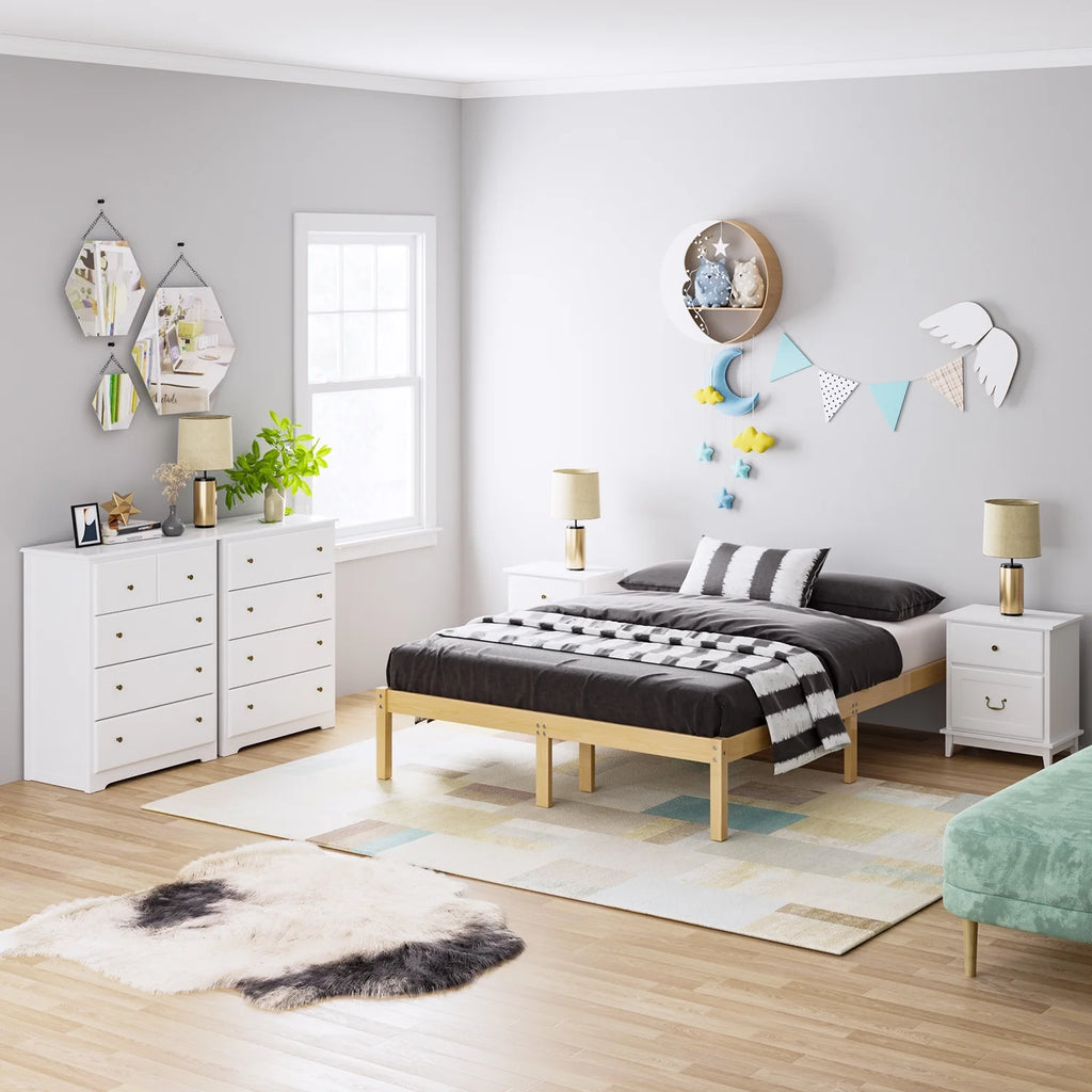 White 5 Drawer Dresser O18920