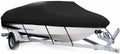600D Marine Grade Polyester Canvas Waterproof UV Resistant Boat Cover, 12'-14' Gray E87787